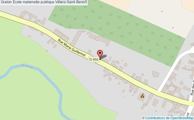 plan École Maternelle Publique Villiers-saint-benoît Villiers-Saint-Benoît