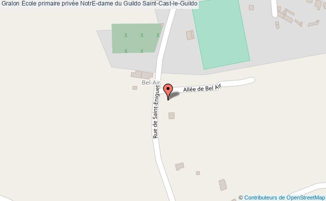 plan École Primaire Privée Notre-dame Du Guildo Saint-cast-le-guildo Saint-Cast-le-Guildo