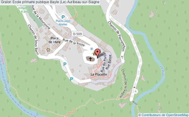 plan École Primaire Publique Bayle (le) Auribeau-sur-siagne Auribeau-sur-Siagne