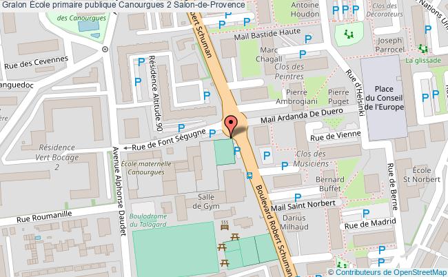 Ecole Primaire Publique Canourgues 2 Salon De Provence Ecole Public