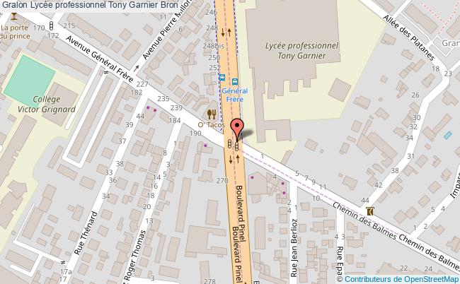 Lycée professionnel Tony Garnier Bron école public