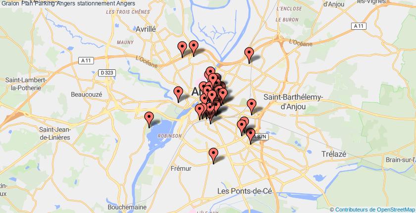 plan parkings Angers