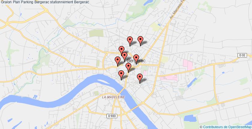 plan parkings Bergerac