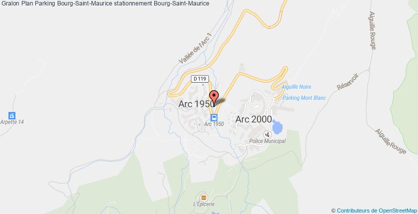 plan parkings Bourg-Saint-Maurice