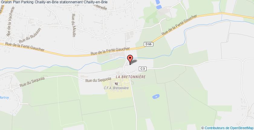 plan parkings Chailly-en-Brie
