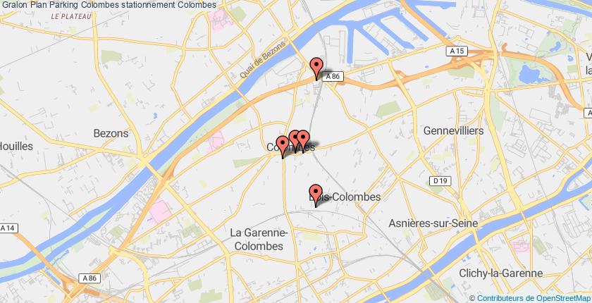 plan parkings Colombes