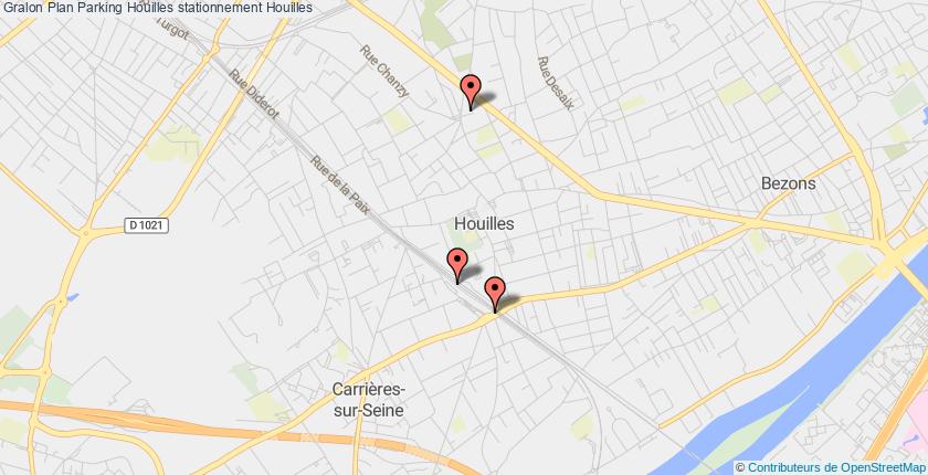 plan parkings Houilles