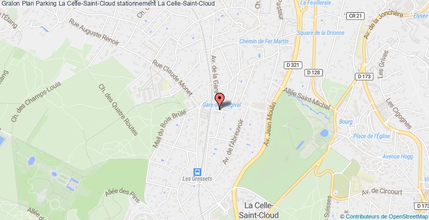 plan parkings La Celle-Saint-Cloud