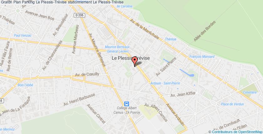plan parkings Le Plessis-Trévise