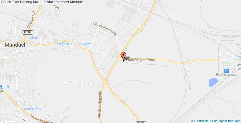 plan parkings Manduel
