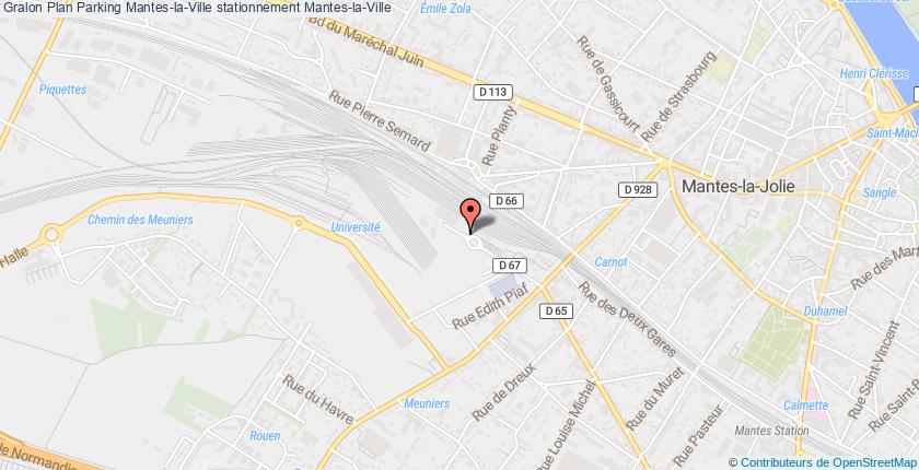 plan parkings Mantes-la-Ville