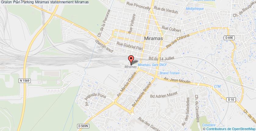 plan parkings Miramas