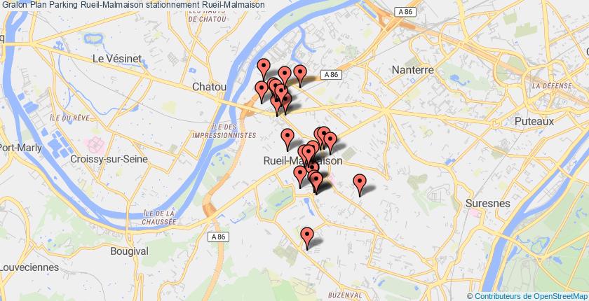 plan parkings Rueil-Malmaison