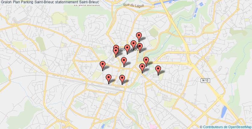 plan parkings Saint-Brieuc