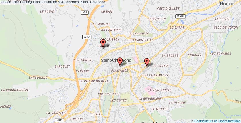 plan parkings Saint-Chamond