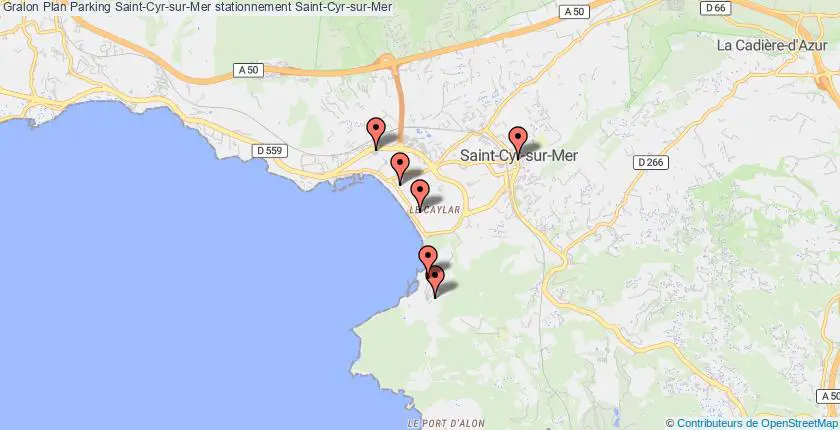 plan parkings Saint-Cyr-sur-Mer