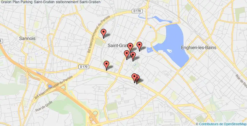 plan parkings Saint-Gratien