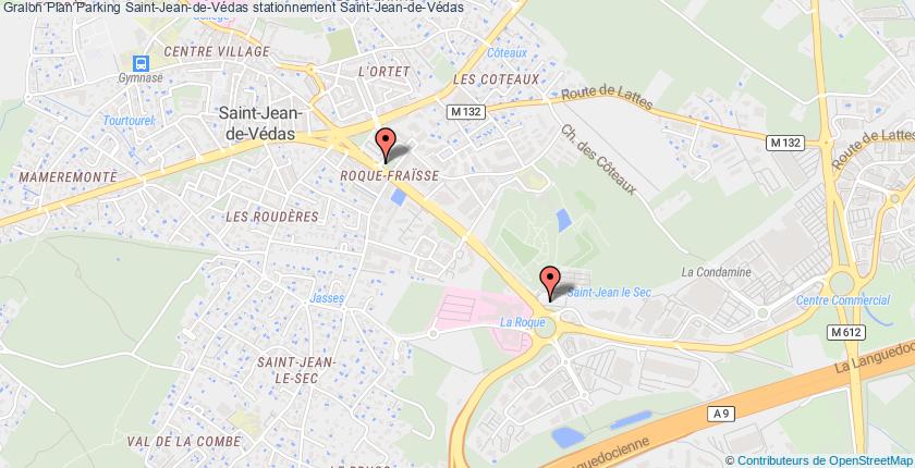 plan parkings Saint-Jean-de-Védas