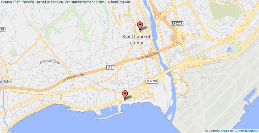 plan parkings Saint-Laurent-du-Var