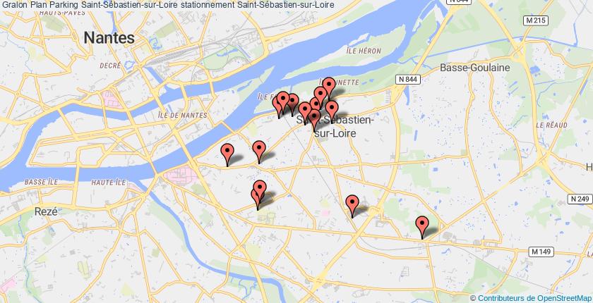 plan parkings Saint-Sébastien-sur-Loire