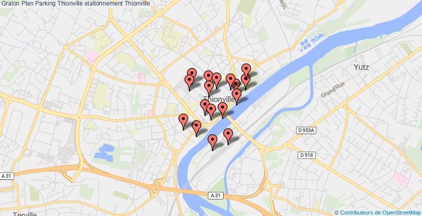 plan parkings Thionville