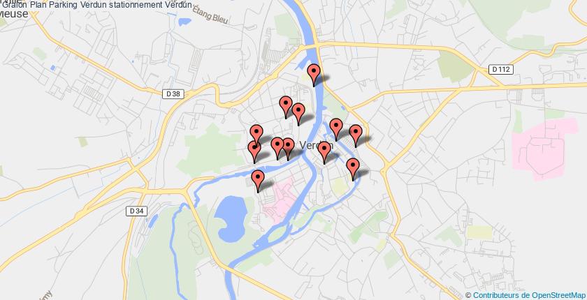 plan parkings Verdun