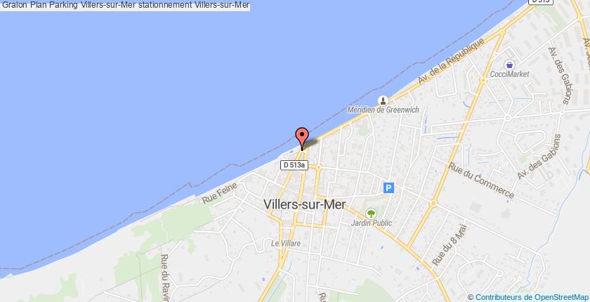 plan parkings Villers-sur-Mer