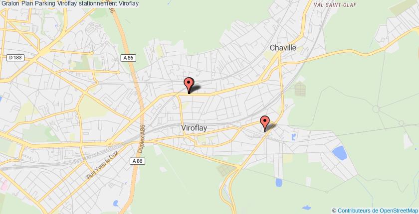 plan parkings Viroflay