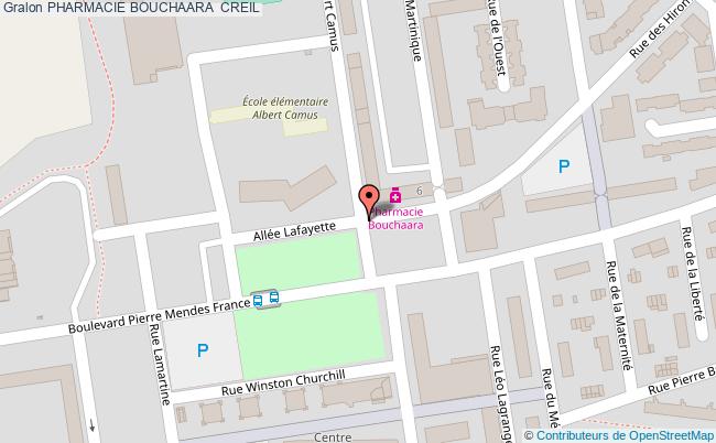 plan Pharmacie Bouchaara 