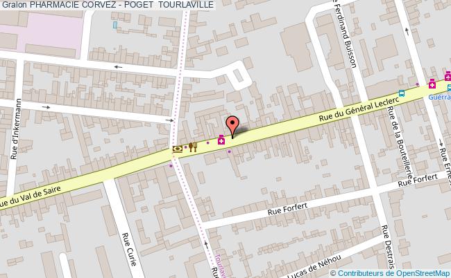 plan Pharmacie Corvez - Poget 
