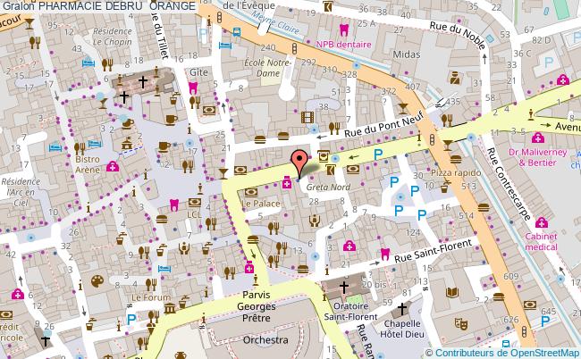plan Pharmacie Debru 