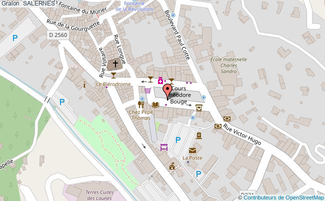 plan Pharmacie Du Cours