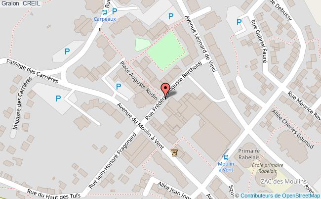 plan Pharmacie Du Moulin