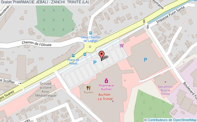 plan Pharmacie Jebali - Zanchi 