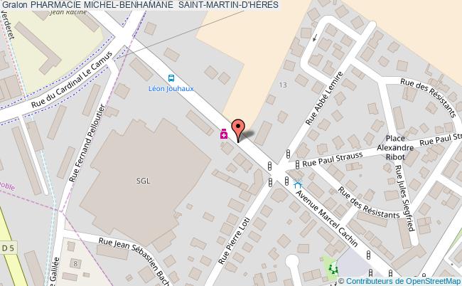 plan Pharmacie Michel-benhamane 