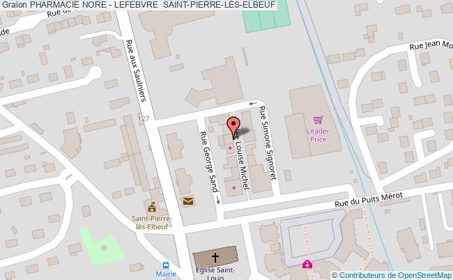 plan Pharmacie Nore - Lefebvre 