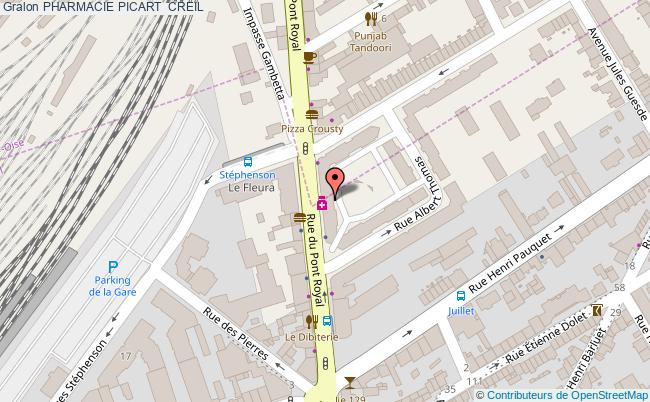 plan Pharmacie Picart 