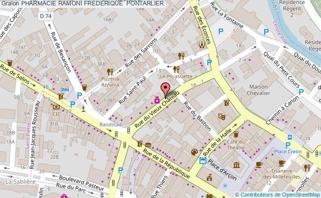plan Pharmacie Ramoni Frederique 
