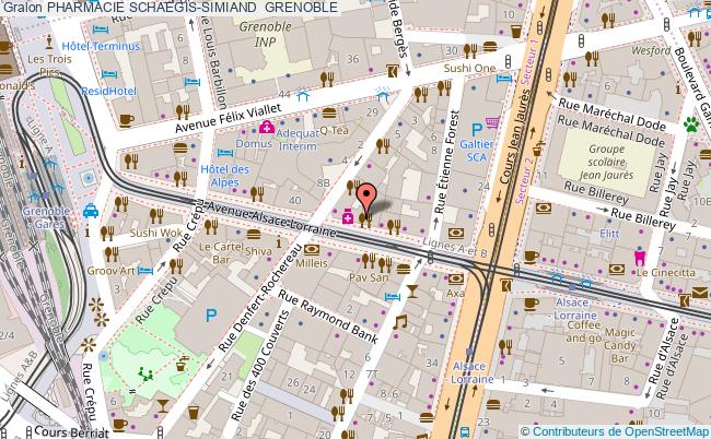 plan Pharmacie Schaegis-simiand 