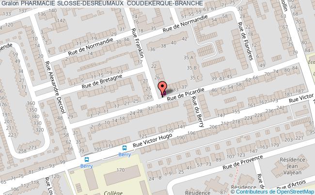 plan Pharmacie Slosse-desreumaux 