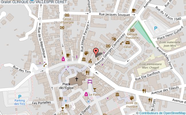 CLINIQUE DU Céret CLINIQUE VALLESPIR CERET