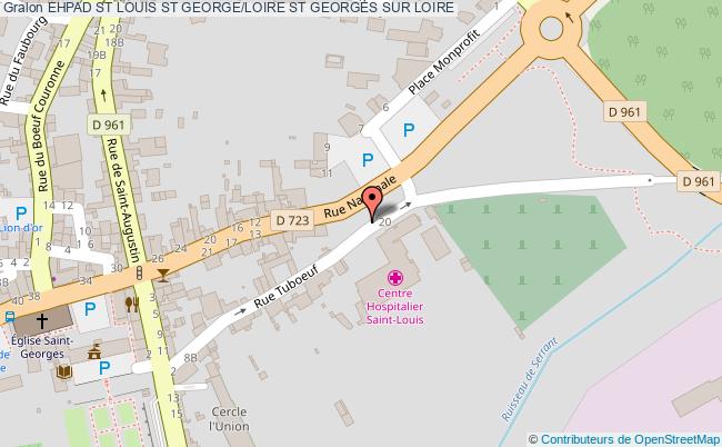 plan Ehpad St Louis St George/loire ST GEORGES SUR LOIRE