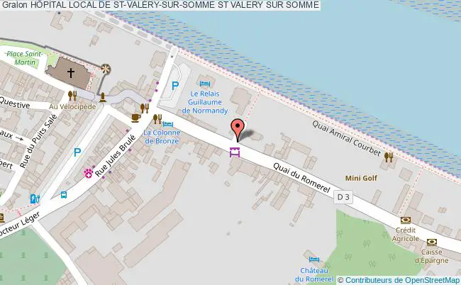 plan HÔpital Local De St-valÉry-sur-somme ST VALERY SUR SOMME