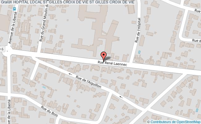 plan Hopital Local St Gilles Croix De Vie ST GILLES CROIX DE VIE