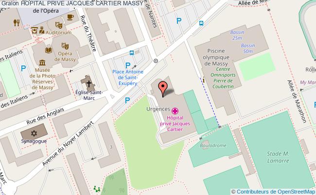 HOPITAL PRIVE JACQUES CARTIER Massy INSTITUT HOSPITALIER JACQUES