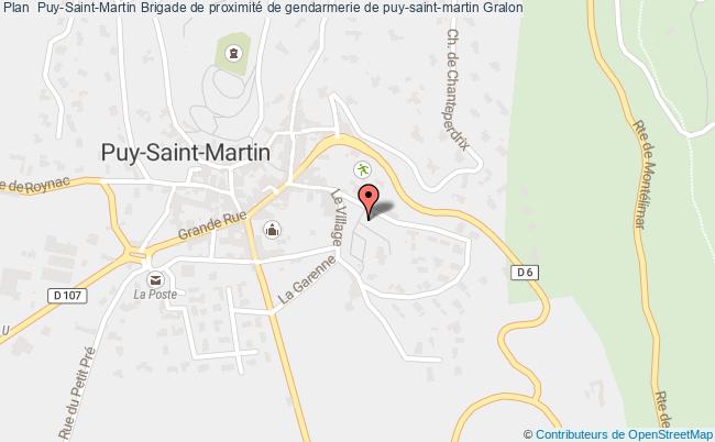plan Brigade De Proximité De Gendarmerie De Puy-saint-martin PUY ST MARTIN