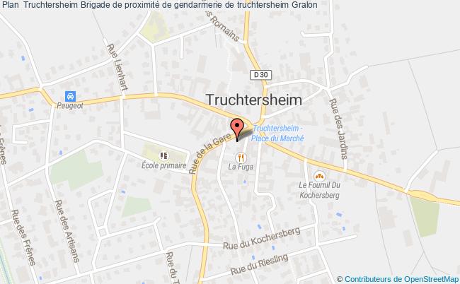 plan Brigade De Proximité De Gendarmerie De Truchtersheim TRUCHTERSHEIM
