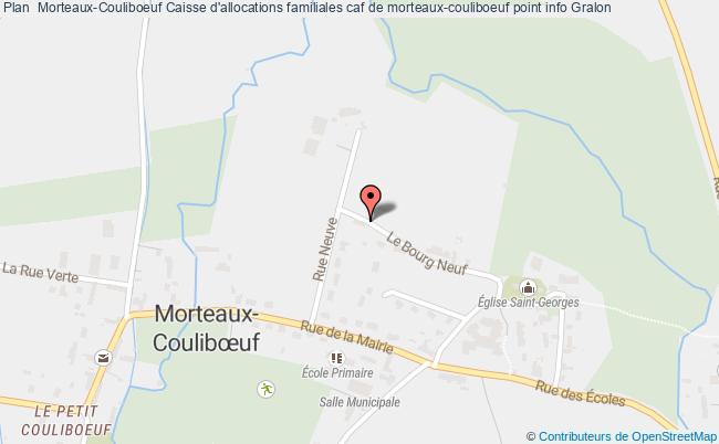 plan Caisse D'allocations Familiales Caf De Morteaux-couliboeuf Point Info MORTEAUX COULIBOEUF
