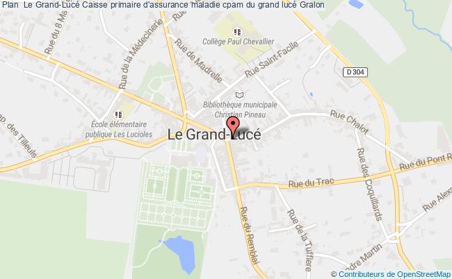 plan Caisse Primaire D'assurance Maladie Cpam Du Grand Lucé LE GRAND LUCE
