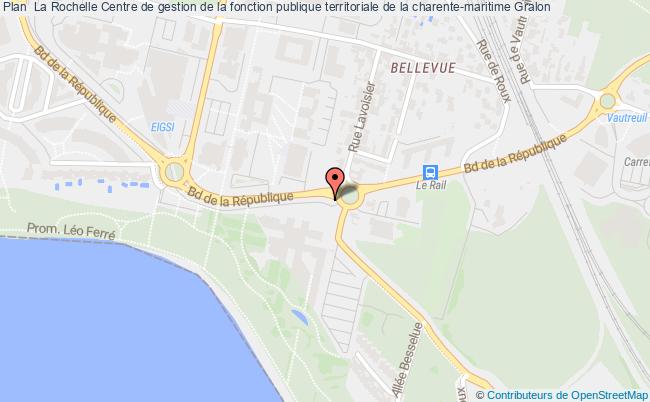plan Centre De Gestion De La Fonction Publique Territoriale De La Charente-maritime LA ROCHELLE CEDEX 9